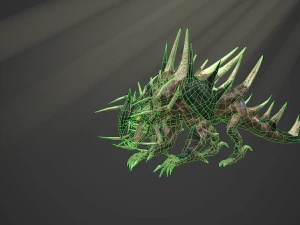 hellish dog 3D Model