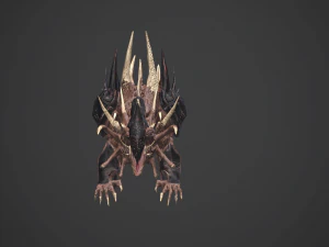 hellish dog 3D Model