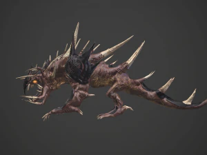 hellish dog 3D Model