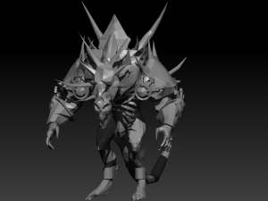 demon Model 3D