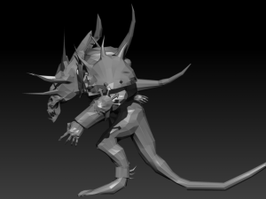 demon Model 3D