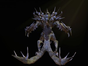 Demon dragon 3D Model