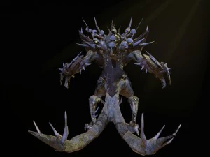 Drago demoniaco Modello 3D