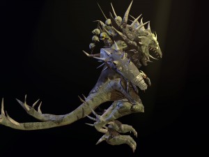 Demon dragon 3D Model