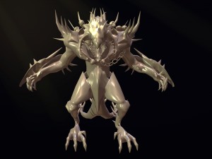 Demon dragon 3D Model