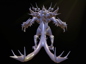 Demon dragon 3D Model