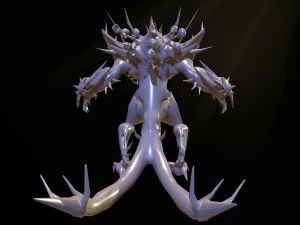 Drago demoniaco Modello 3D