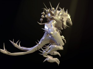 Demon dragon 3D Model