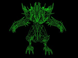 Demon dragon 3D Model