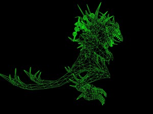 Demon dragon 3D Model