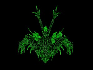 Demon dragon 3D Model