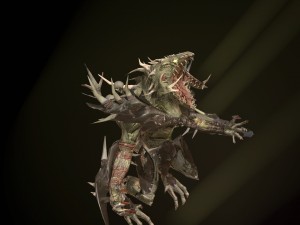 Demon dragon 3D Model