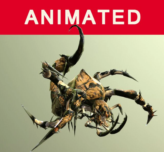 a nightmare beetle 3D Model .c4d .max .obj .3ds .fbx .stl .blend 