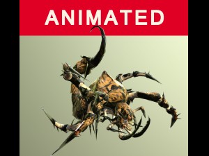 a nightmare beetle 3D Model