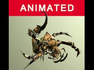 एक दुःस्वप्न भृंग 3D मॉडल