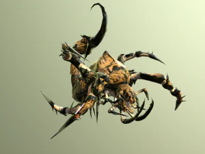 a nightmare beetle 3D Model
