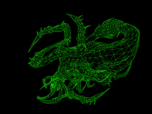 a nightmare beetle 3D Model