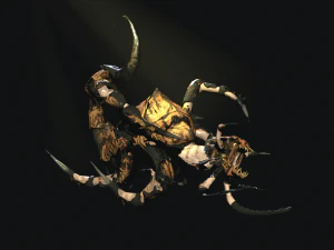 a nightmare beetle 3D Model