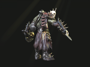 ork berserker Modelo 3D