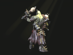 ork berserker Modelo 3D