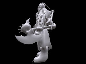 ork berserker Modelo 3D