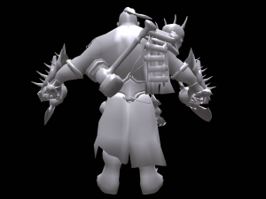 ork berserker Modelo 3D