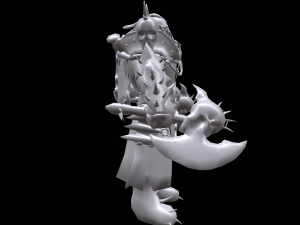ork berserker Modelo 3D