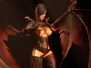 vampire girl 3D Model