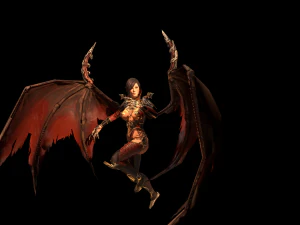 vampire girl 3D Model