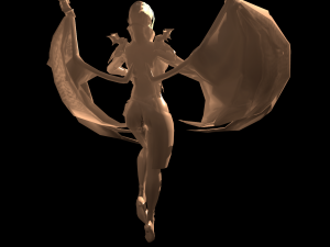 vampire girl 3D Model