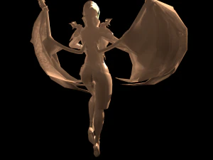 vampire girl 3D Model