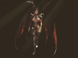 vampire girl 3D Model