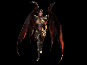 vampire girl 3D Model