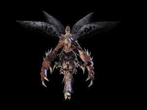 flying carnivorous beetle 3D Model