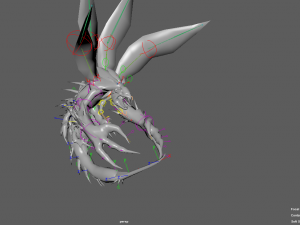 flying carnivorous beetle 3D Model