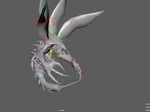 flying carnivorous beetle 3D Model