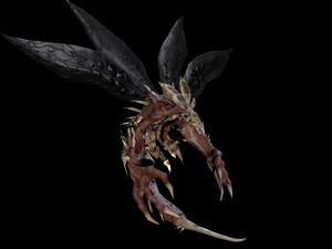 flying carnivorous beetle 3D Model