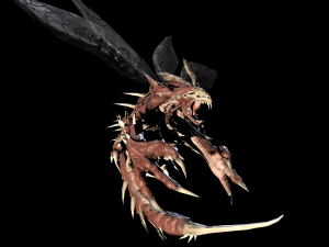 flying carnivorous beetle 3D Model