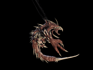 flying carnivorous beetle 3D Model
