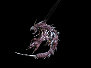 flying carnivorous beetle 3D Model