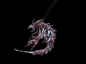 flying carnivorous beetle 3D Model