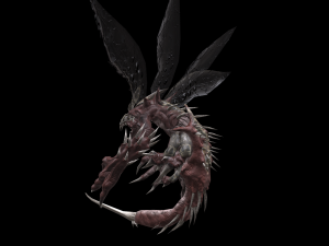 flying carnivorous beetle 3D Model