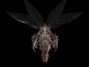 flying carnivorous beetle 3D Model
