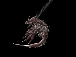 flying carnivorous beetle 3D Model