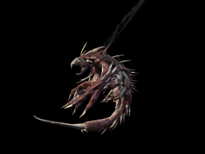 flying carnivorous beetle 3D Model