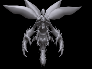 flying carnivorous beetle 3D Model