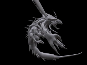 flying carnivorous beetle 3D Model
