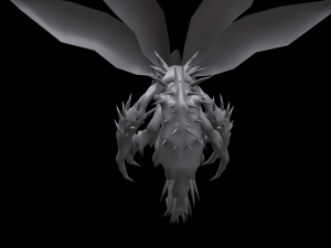 flying carnivorous beetle 3D Model