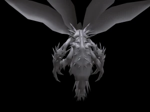 flying carnivorous beetle 3D Model