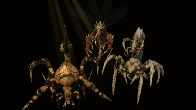 nightmare beetle pack 3D Model .c4d .max .obj .3ds .fbx .stl .blend 